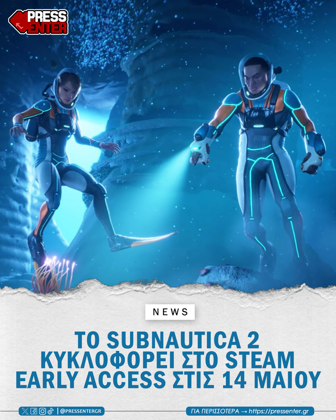 Subnautica 2 comes to steam Early Access