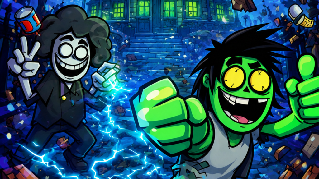 Ghoul Fright | Ένα ενδιαφέρον Physics-based beat ’em up